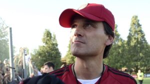 Montella: «Cutrone provato con i titolari, il nostro mercato non è ancora finito»