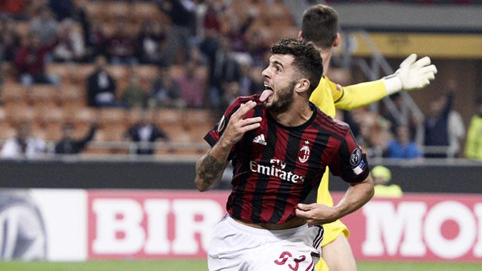 cutrone esultanza milan settembre 2017