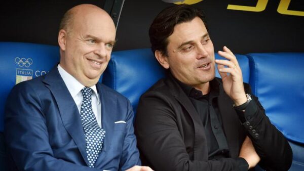 Fassone montella milan panchina serie a