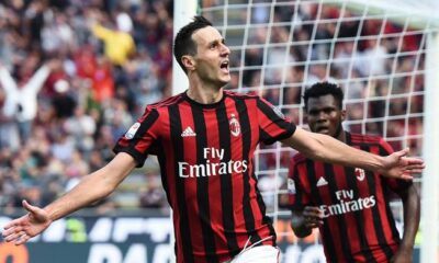 kalinic esultanza bis milan settembre 2017