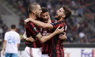 milan esultanza settembre 2017