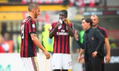 bonucci espulsione milan genoa ottobre 2017