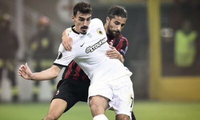 christodoulopoulos ricardo rodriguez milan aek atene ottobre 2017