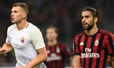 dzeko esultanza milan roma settembre 2017