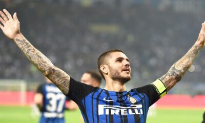 icardi esultanza bis inter ottobre 2017