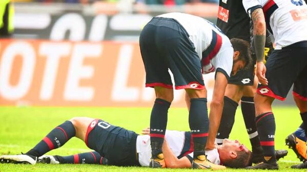 Rosi infortunio milan genoa ottobre