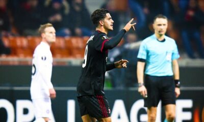 andre silva esultanza milan novembre 2017