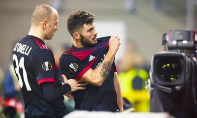 antonelli cutrone esultanza milan novembre 2017