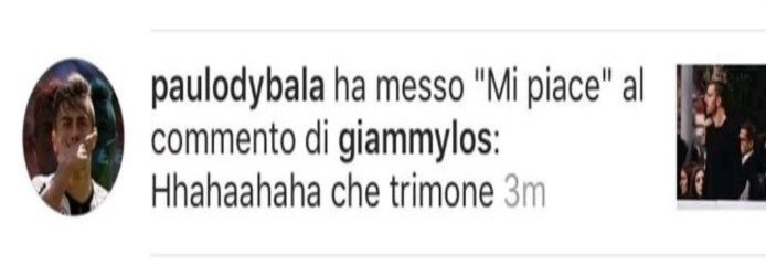 Insulto social a Bonucci, arriva il like di Dybala - FOTO 29 dybala iloveimg resized