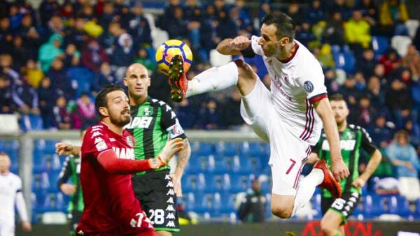 Kalinic sassuolo milan novembre