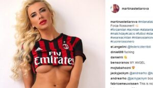 Martina Stetiarova, una sexy milanista in Slovacchia – FOTO