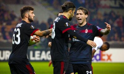 milan esultanza bis novembre 2017