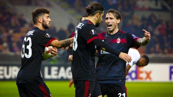 Milan esultanza bis novembre