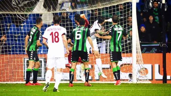 Sassuolo milan novembre