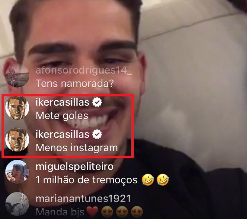 La frecciata di Casillas per cercare di svegliare André Silva 27 DSKm8asX4AAz08O