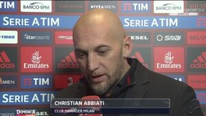 Abbiati: «Gattuso non ha la bacchetta magica, condizione fisica non adatta»