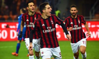 bonaventura esultanza milan dicembre 2017