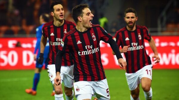 Bonaventura esultanza milan dicembre