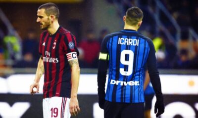 bonucci icardi milan inter dicembre 2017
