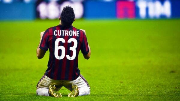 Cutrone esultanza milan dicembre