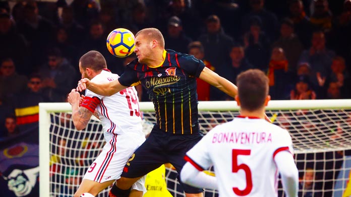puscar bonucci benevento milan dicembre 2017