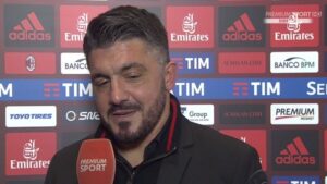 Gattuso: «Mai più un primo tempo così, Calhanoglu era amareggiato»