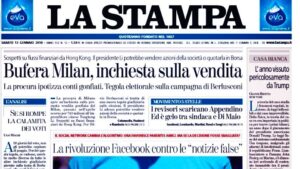 Fininvest: “Indignati per falsificazioni di Stampa e Secolo XIX”