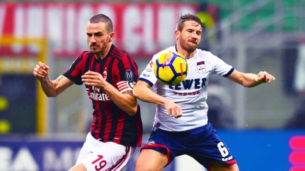 Bonucci rohden milan crotone gennaio