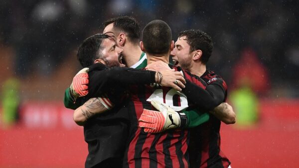 Gattuso Calabria Donnarumma Bonucci