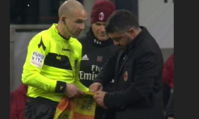 gattuso bandierina milan sampdoria