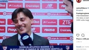 Montella ne prende altre 5, sui social anche in Spagna lo massacrano – FOTO