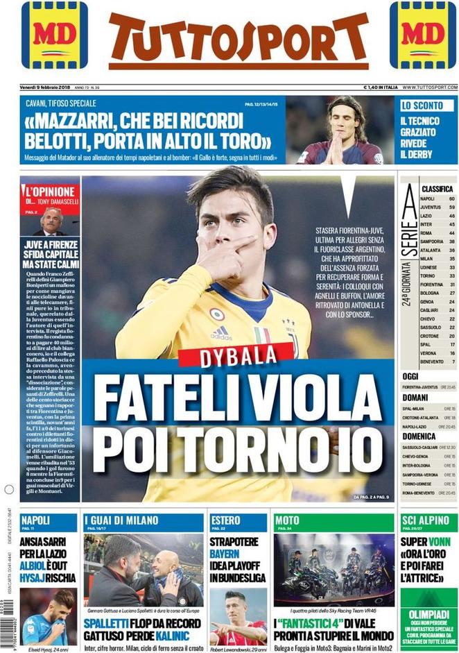 Rassegna stampa del 9 febbraio 2018 31 tuttosport 2018 02 09 5a7cd6d8cb54e 1