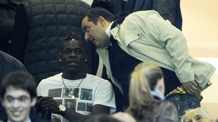 Inter-Cska Mosca Champions League Balotelli Raiola