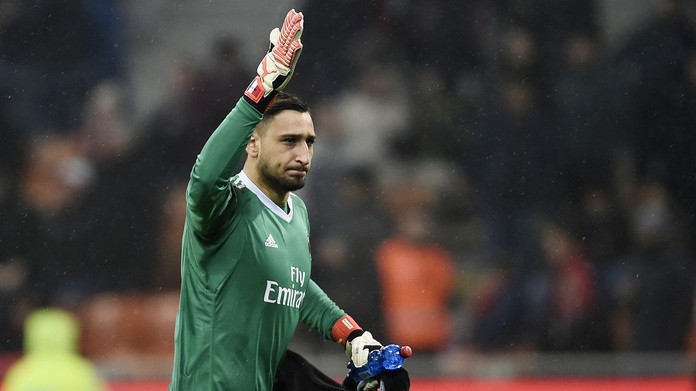 Milan-Lazio Coppa Italia Donnarumma