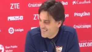 Montella, ti serve una mano? Imbarazzo in conferenza stampa – VIDEO