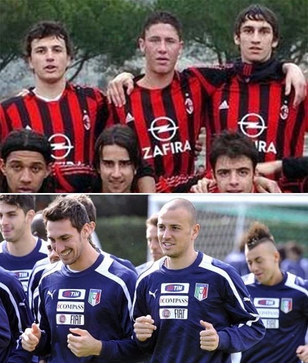 Astori, Antonelli lascia il ritiro. Il resto della squadra è rimasta a Milanello con il presidente 29 Antonelli Astori