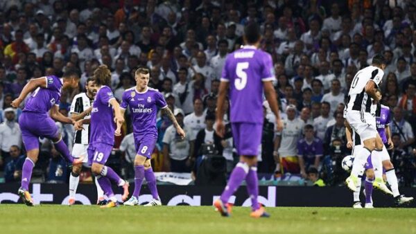 Casemiro gol juventus real madrid maggio