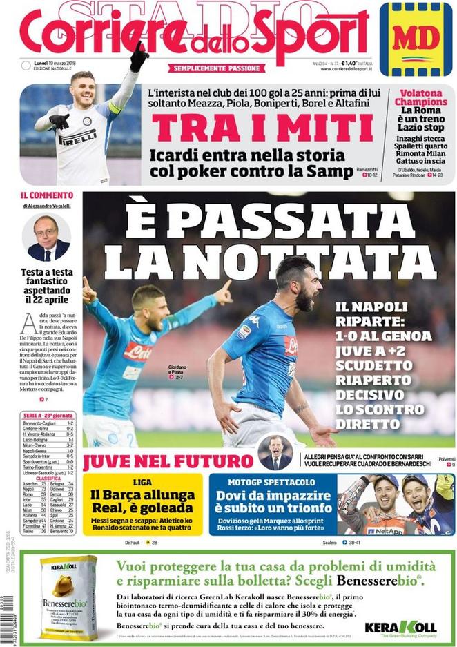 corriere dello sport 2018 03 19 5aaefd9e19662