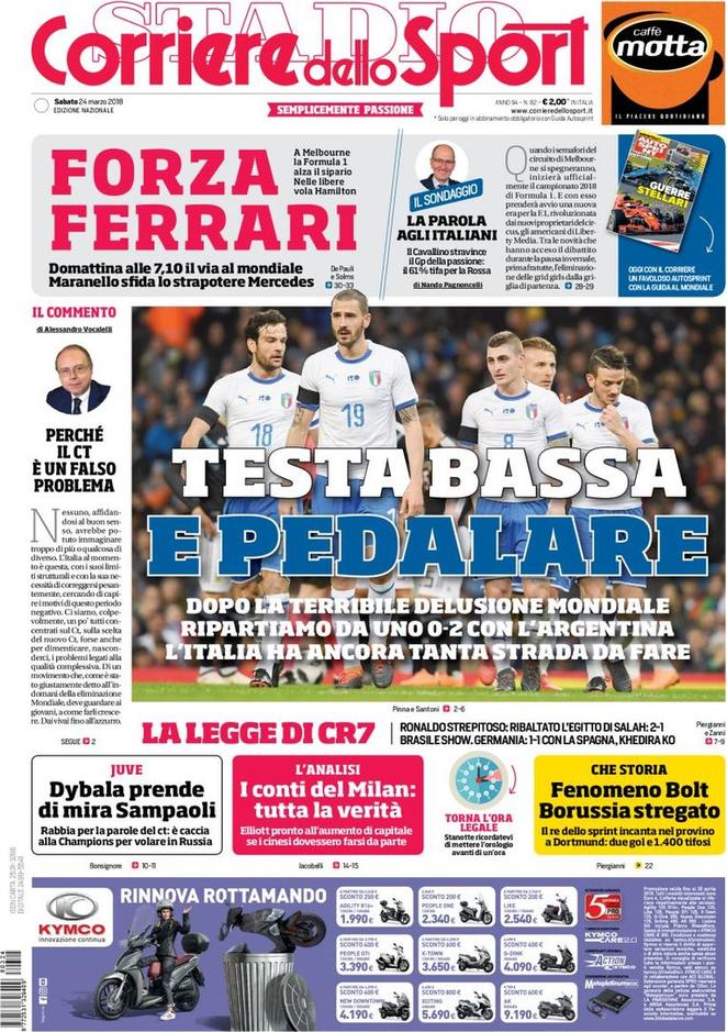 Rassegna stampa del 24 marzo 2018 28 corriere dello sport 2018 03 24 5ab58bb4a0b7f
