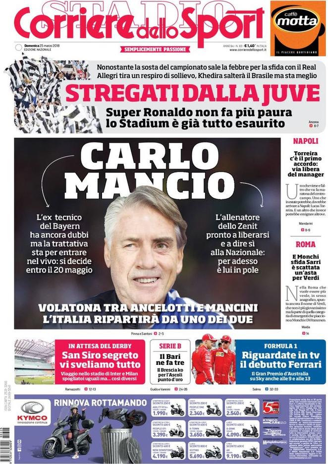 corriere dello sport 2018 03 25 5ab6d8821d1d0