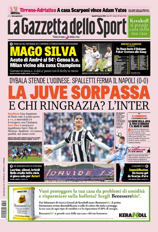 Rassegna stampa del 12 marzo 2018 29 gazzettafc nazionale web Big 1 3