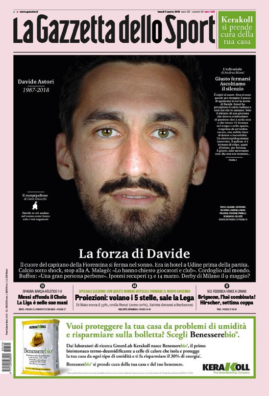 Rassegna stampa del 5 marzo 2018 28 gazzettafc nazionale web Big 2 1