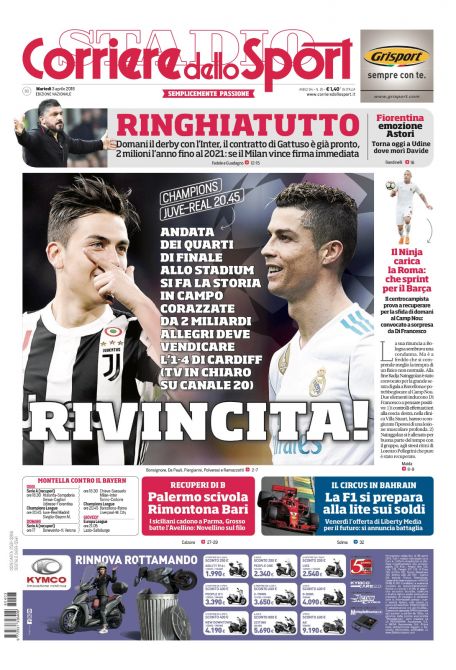 Rassegna stampa del 3 aprile 2018 27 cds