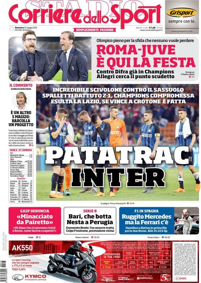 corriere dello sport 2018 05 13 5af775e7a7673