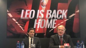 Milan, conferenza di Leonardo: «Trattativa con la Juve volontà di Bonucci. Maldini? Sarebbe bello»