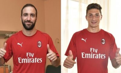 Higuain e Caldara
