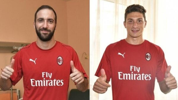 Higuain e Caldara