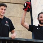 Milan, le immagini più belle del 2018 - GALLERY 32 Higuain Caldara milan agosto 2018