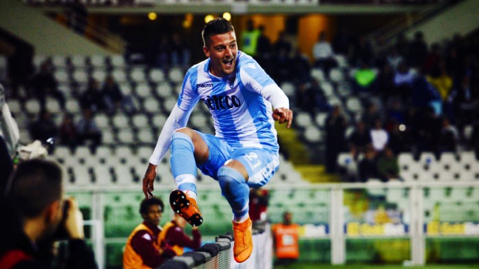 milinkovic-savic-esultanza-bis-lazio-aprile-2018 Milinkovic Savic
