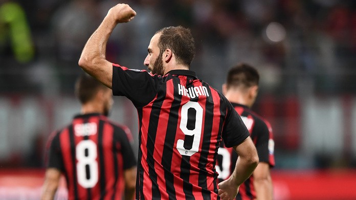 Dudelange-Milan 0-1, pagelle e tabellino 26 Higuain